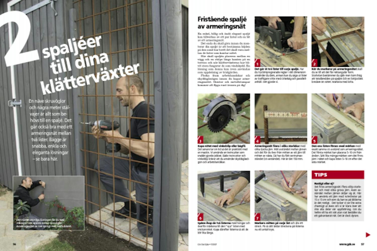 Fästa armeringsnät på vägg | Spalje armeringsnät Fästa armeringsnät på vägg | Spalje armeringsnät